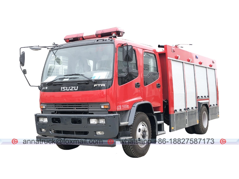Пожарная машина ISUZU FTR объемом 8500 литров