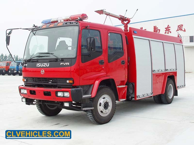 ISUZU 8000-литровая пожарная машина-цистерна