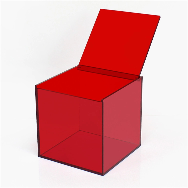 Индивидуальная красочная прямоугольная акриловая коробка