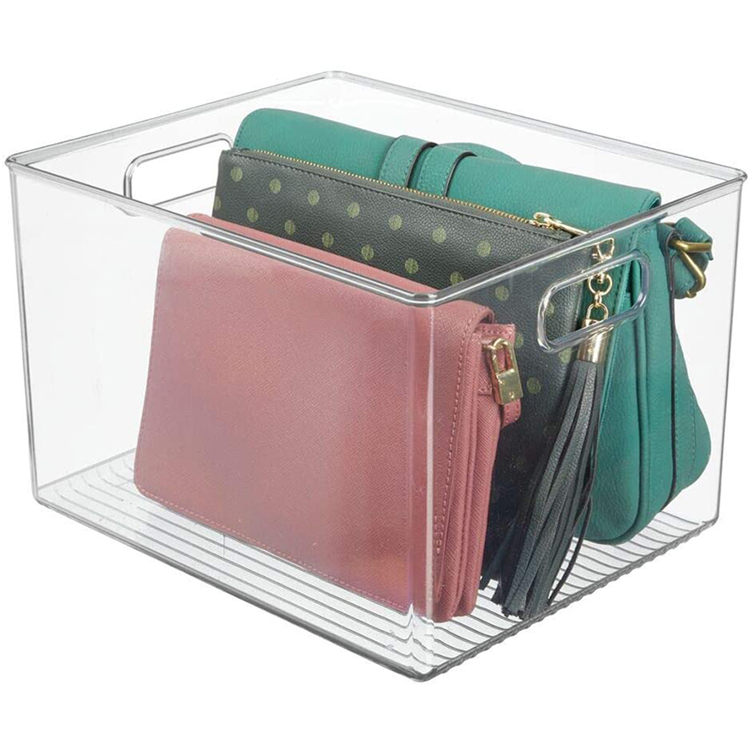 clear acrylic display storage box