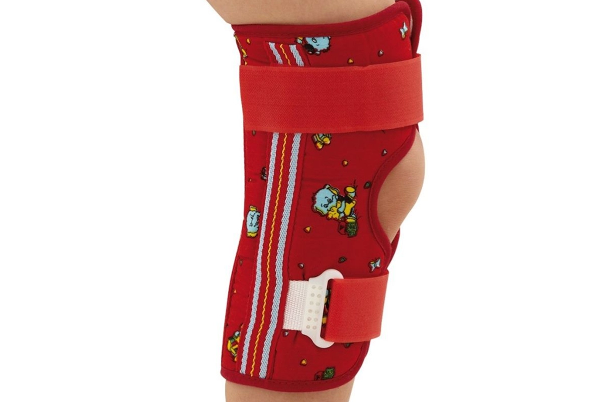 Paeidatric Иммобилайзеры для колена для детей Открытая коленная чашечка с алюминиевыми петлями