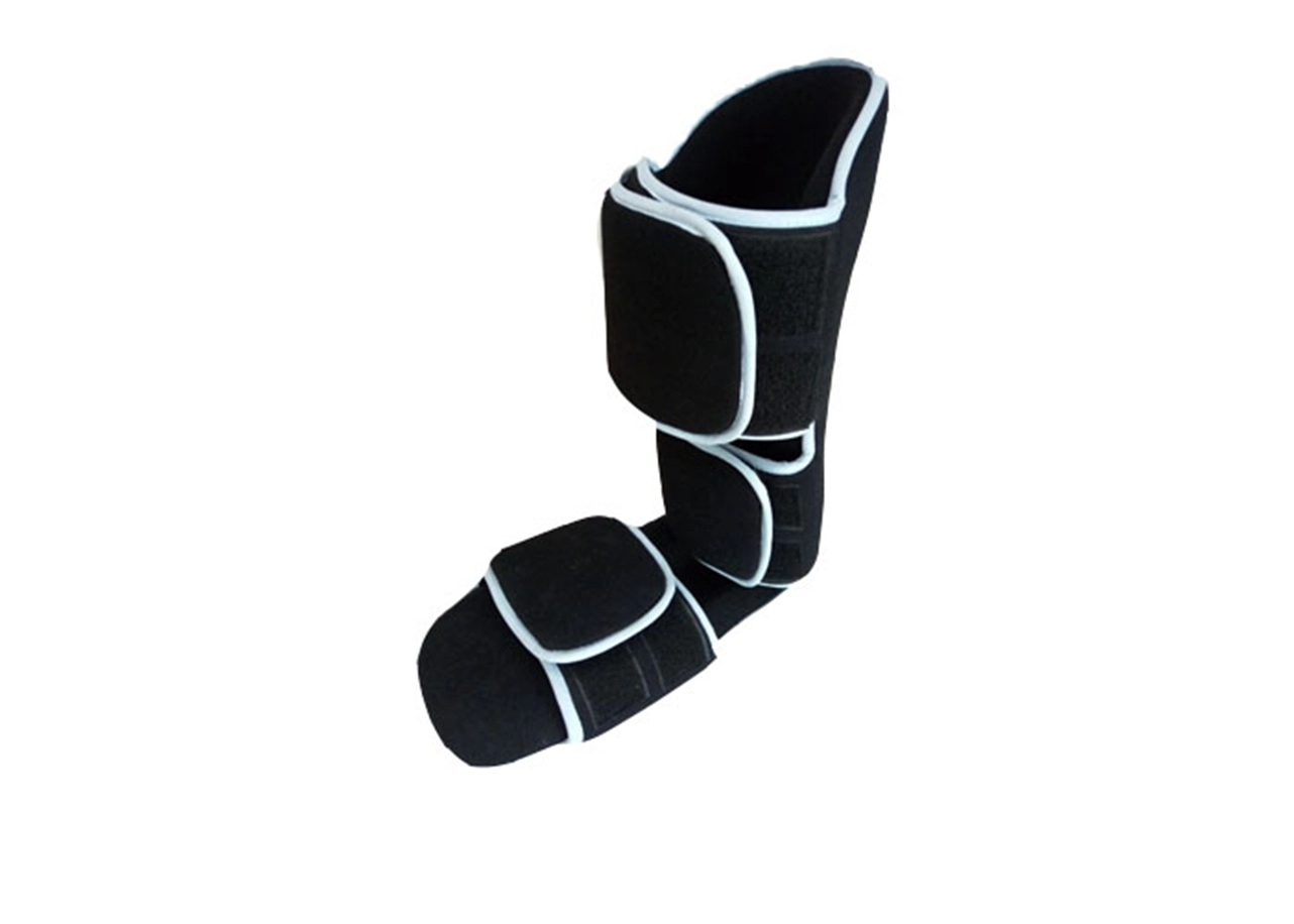 Медицинские подтяжки для ног 90-градусные ночные шины с пластиковыми деталями, растягивающие подошвенную фасцию и ахиллово сухожилие