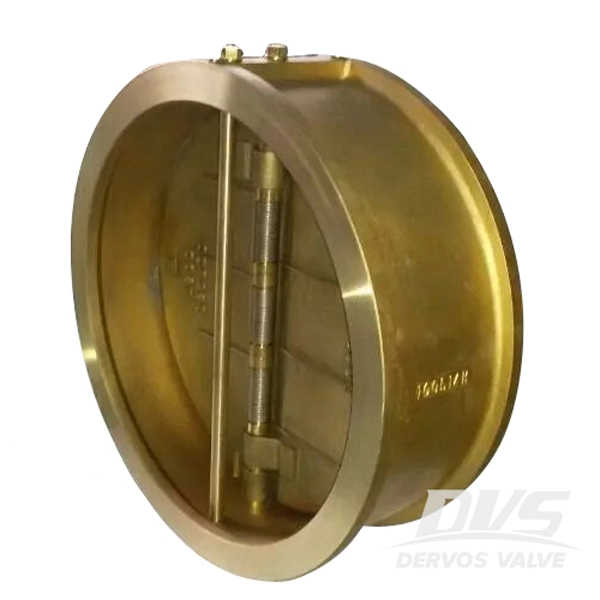 Вафельный обратный клапан AL Bronze C95800 Dual Disc 6 дюймов