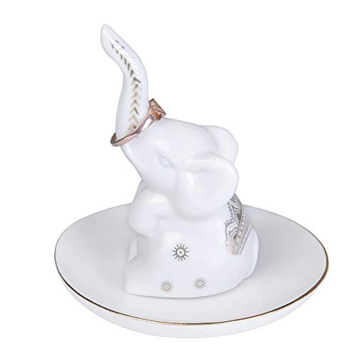 Керамический слон ручной работы кольцо блюдо держатель для помолвки свадебные безделушки лотки