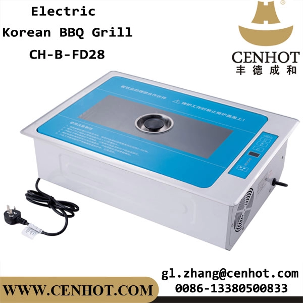 cenhot коммерческий корейский гриль-барбекю бездымный электрический гриль с антипригарным покрытием