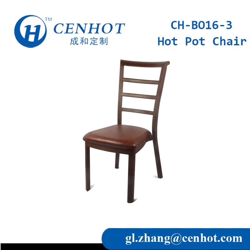 Высококачественные металлические стулья для горячих горшков для ресторанов Производители - CENHOT