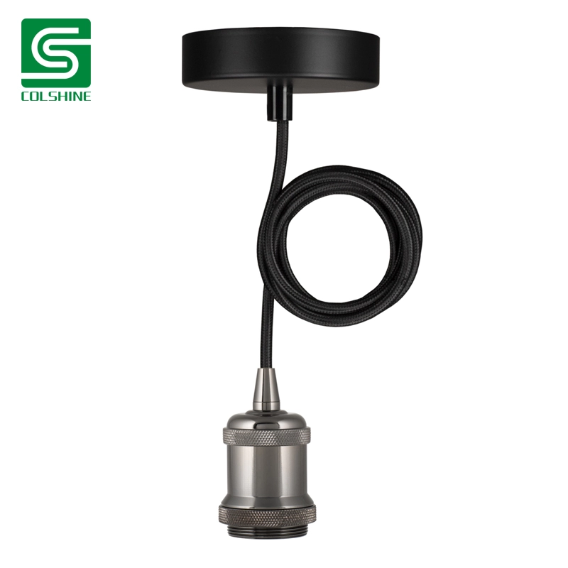 Винтажное потолочное освещение Металлический подвесной светильник E27 Подвесной светильник