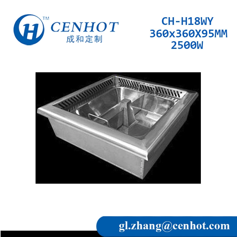 Высокомощные бездымные электрические индукционные плиты с горячим горшком Производители - CENHOT