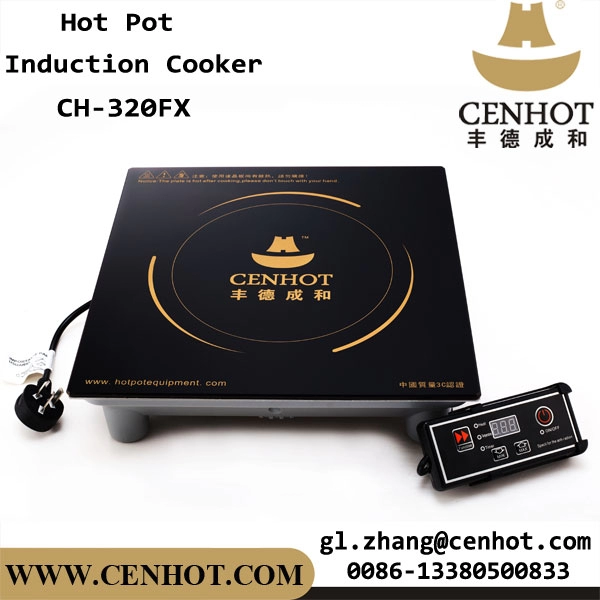 CENHOT 3000W Оборудование для приготовления пищи в ресторане Коммерческая индукционная плита с горячим горшком