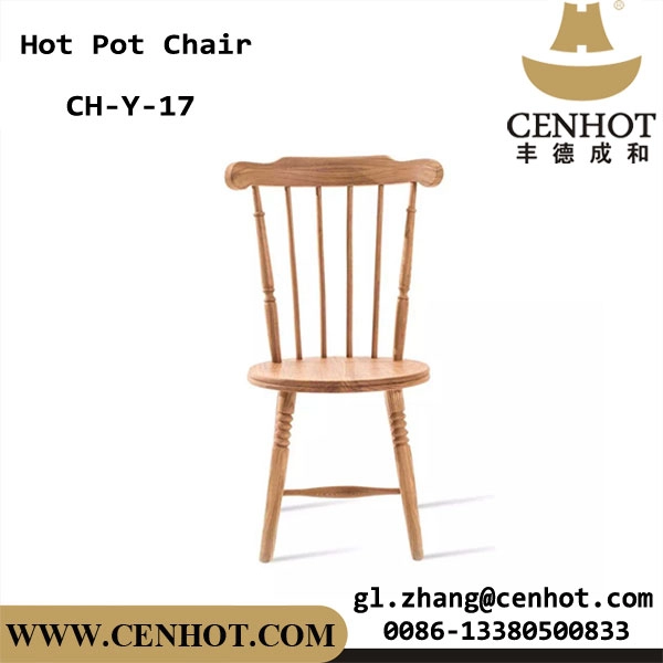 Деревянные стулья коммерческого ресторана CENHOT для жаркого или барбекю