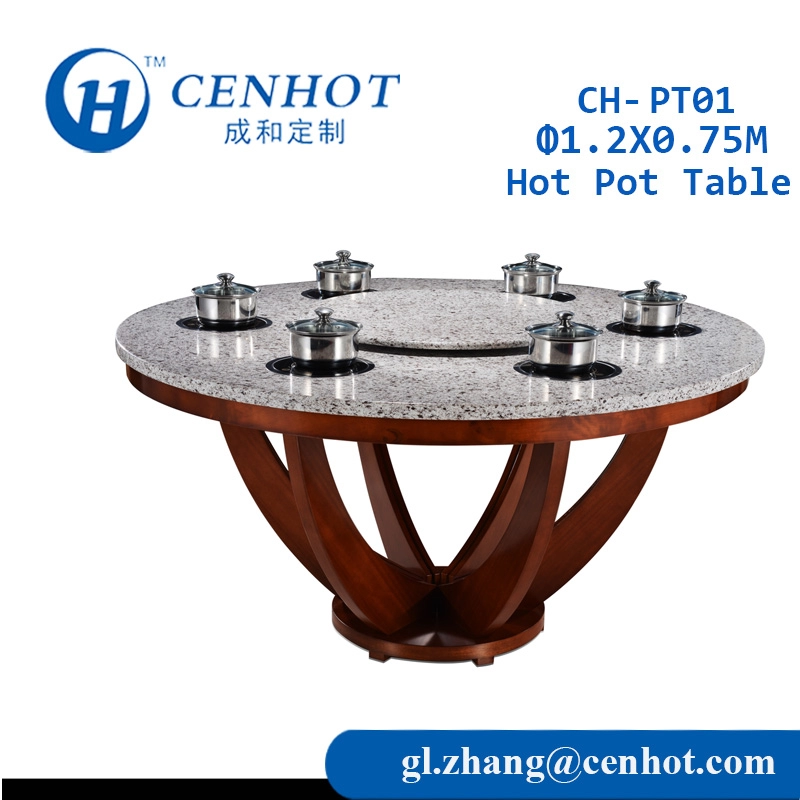 Оптовые обеденные столы для ресторанов Hot Pot OEM / ODM - CENHOT