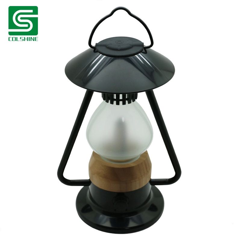 Перезаряжаемый светодиодный фонарь для кемпинга с регулируемой яркостью и Bluetooth-динамиком