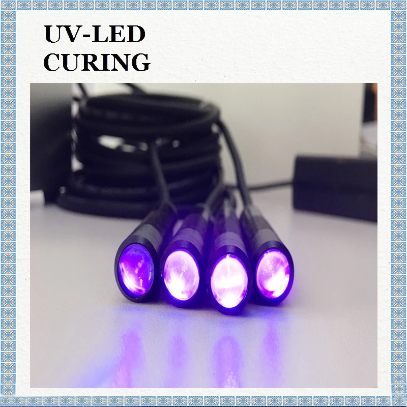 Точечный источник света УФ-светодиод для быстрого отверждения УФ-ручка для отверждения клея Естественное охлаждение