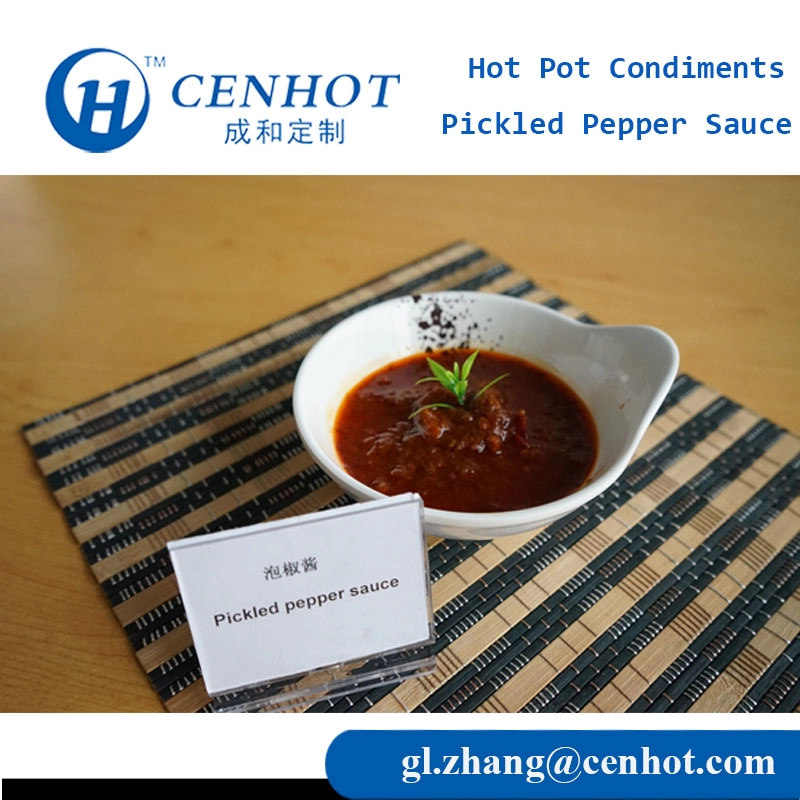 Соус из маринованного перца в горячем горшочке Поставка приправ Huoguo - CENHOT