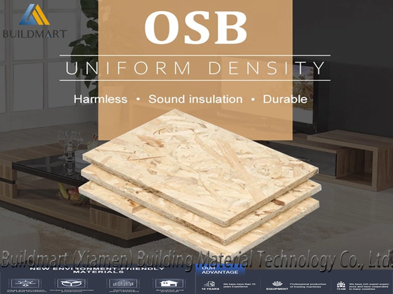 Высококачественные изготовленные на заказ плиты OSB с ориентированной стружкой Водонепроницаемая плита OSB