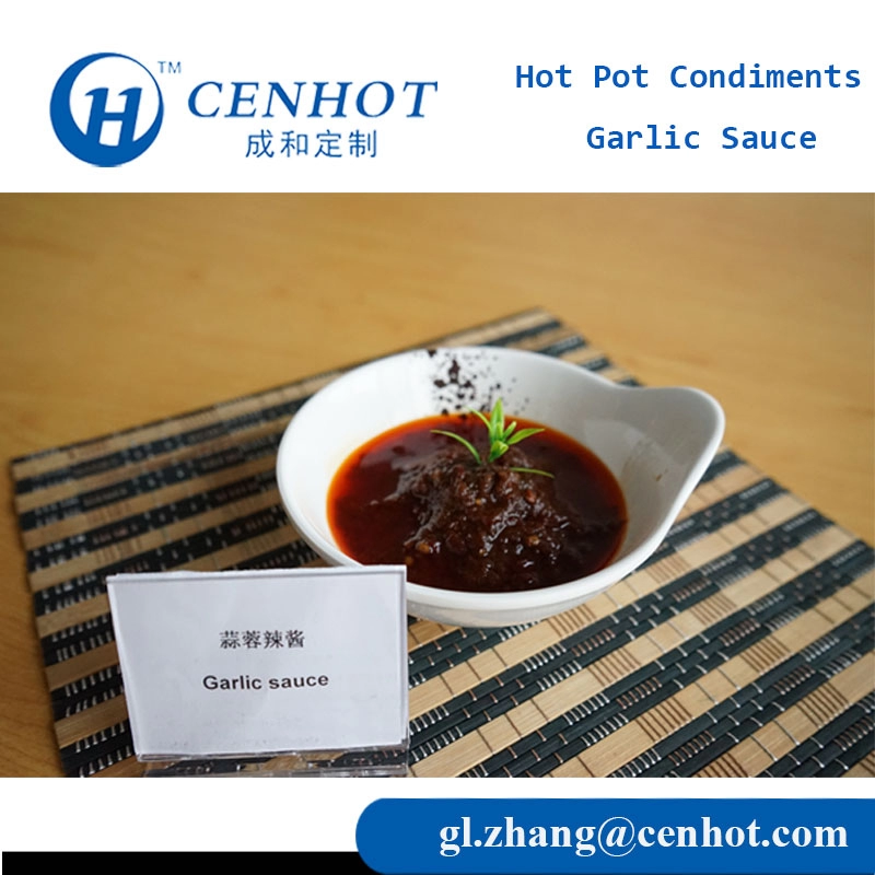 Материал китайского острого чесночного соуса для поставки горячего горшка - CENHOT