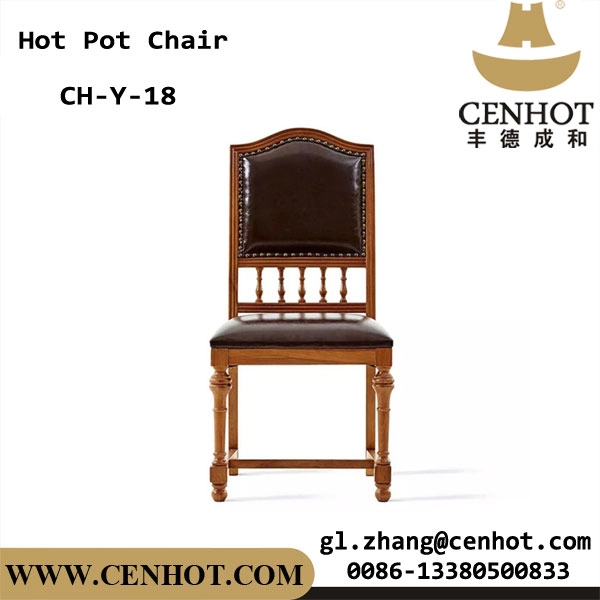 CENHOT Высококачественные деревянные стулья для ресторана Hot Pot на продажу