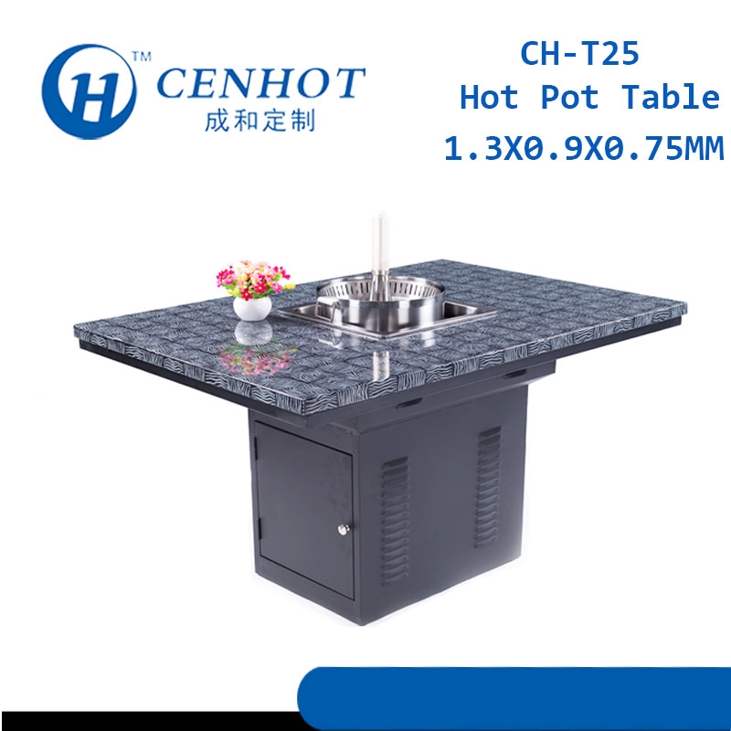 Квадратные столы для хот-пота Производители Китай - CENHOT