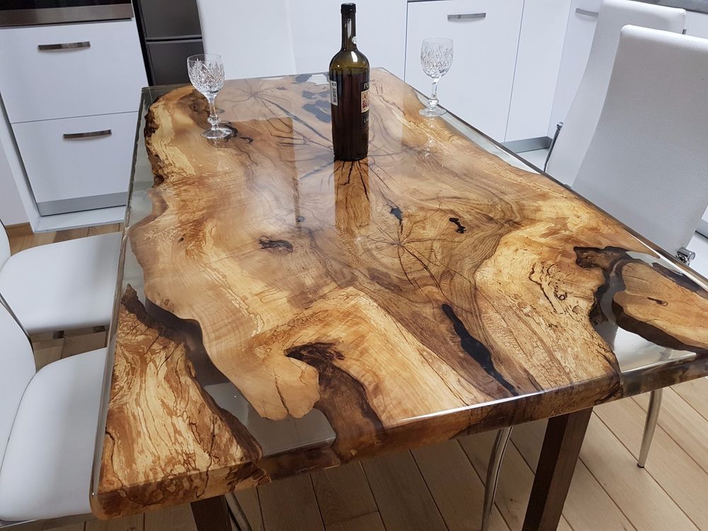 Custom Popular Two Part AB Epoxy Table Resin For Decoration