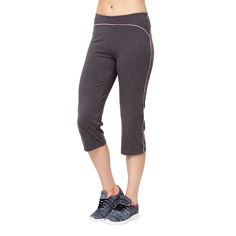 Классические укороченные штаны для йоги с леггинсами для спортзала