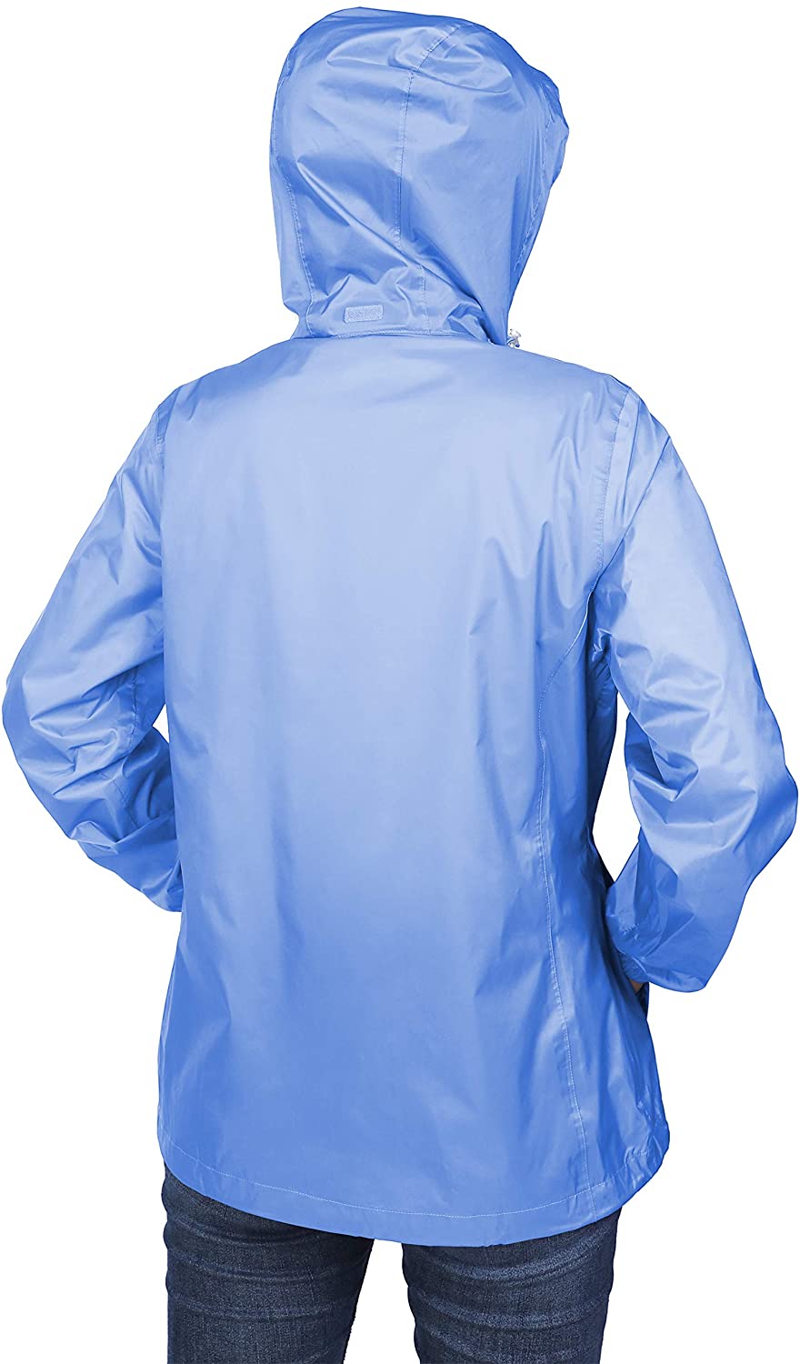 white Waterproof Rain Jacket