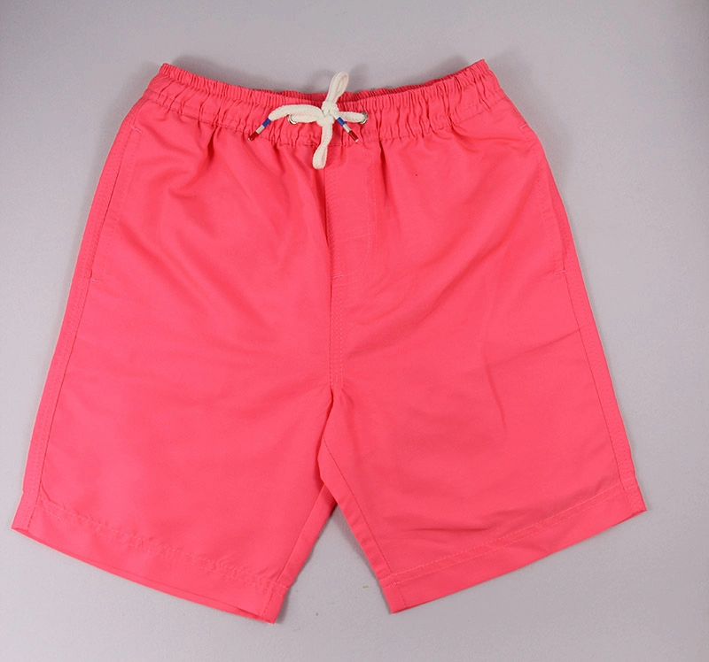 Розовые пляжные шорты для мальчиков