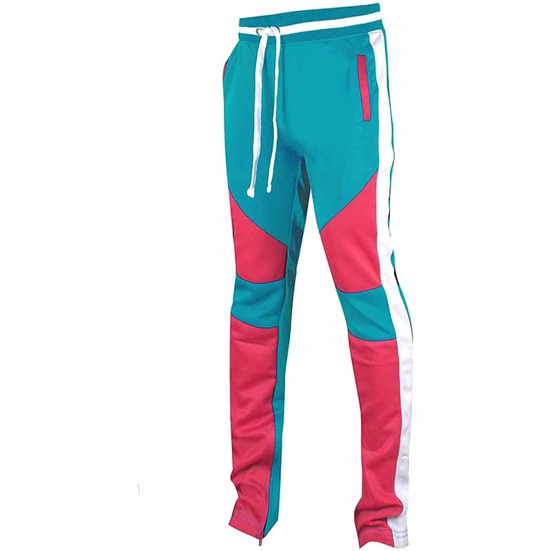 Мужские спортивные штаны в стиле хип-хоп премиум-класса Slim Fit - спортивные брюки-джоггеры с окантовкой по бокам