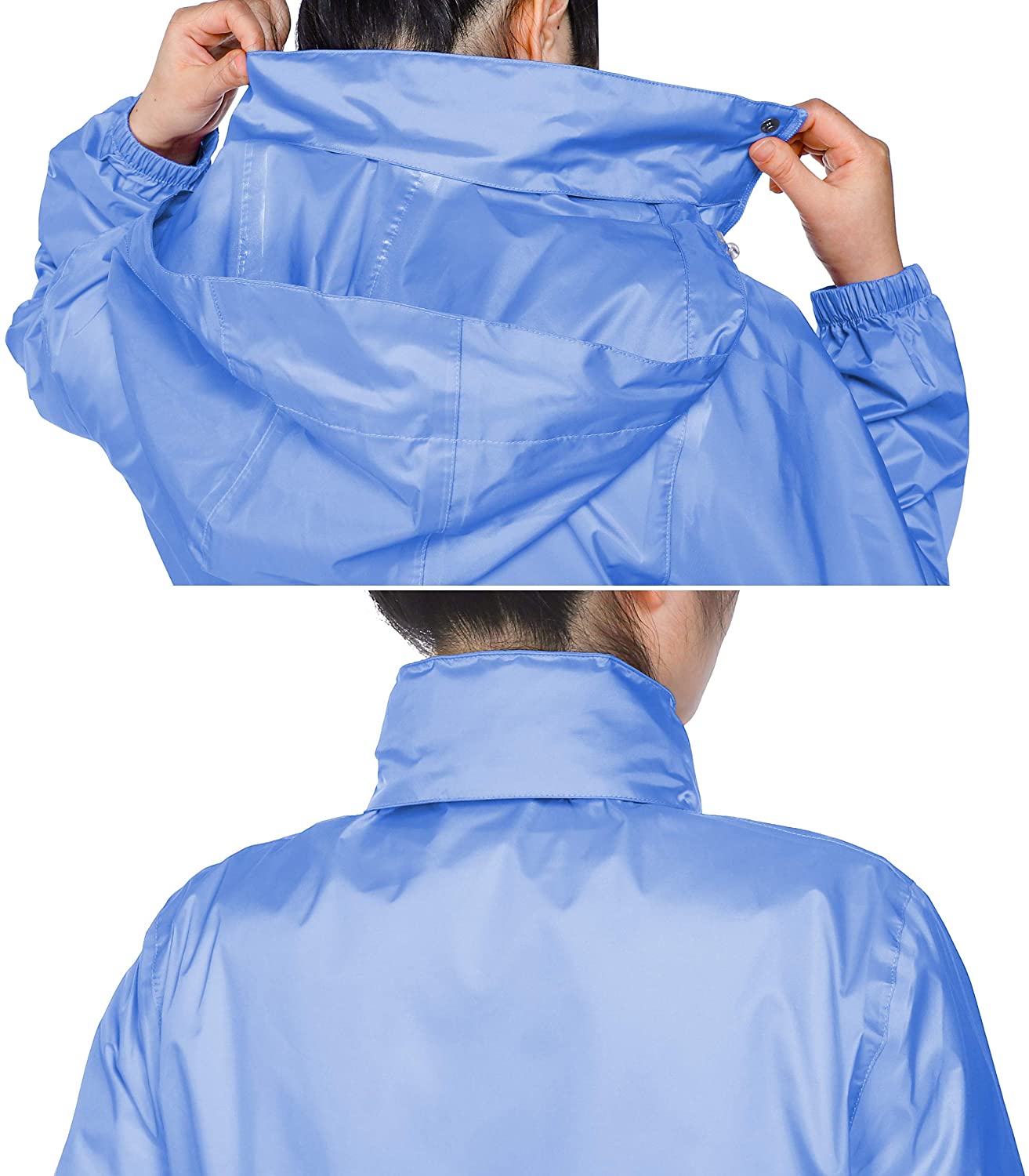 hooded Waterproof Rain Jacket