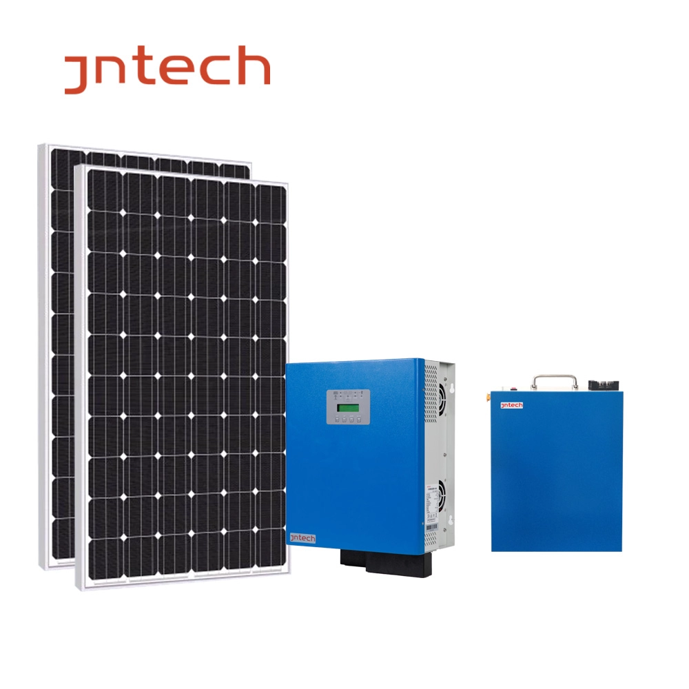 JNTECH Простота установки Полное 5000 Вт 5 кВт автономное домашнее освещение комплекты солнечной энергии цена системы солнечной энергии