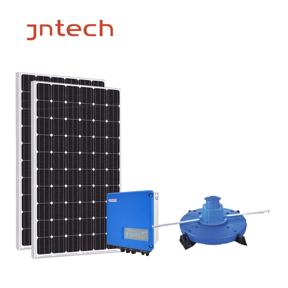 Солнечная аэрационная система JNTECH, аэратор с лопастным колесом для рыбы, солнечный аэратор для системы аквакультуры