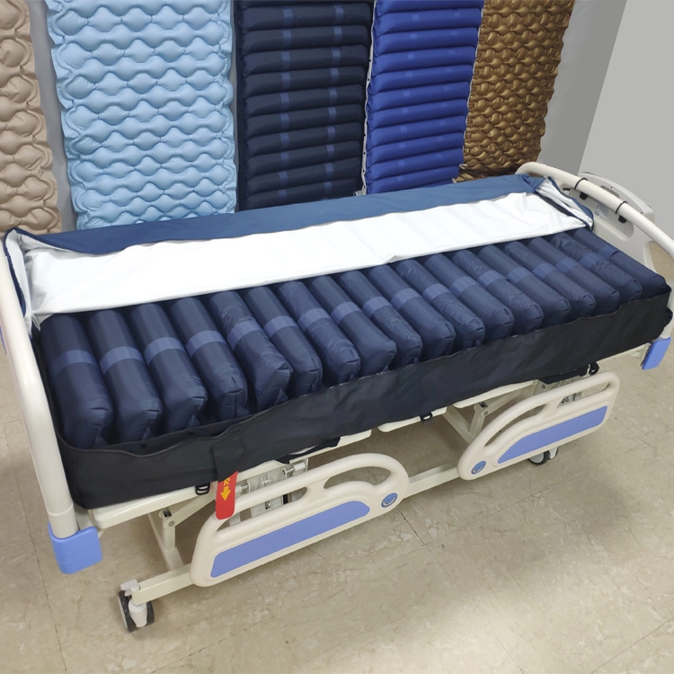 Медицинская противопролежневая надувная прикованная к постели кровать с переменным давлением для ухода за больными надувной матрас из ПВХ для пациентов