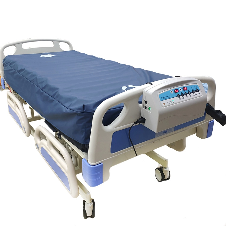 Медицинская противопролежневая надувная прикованная к постели кровать с переменным давлением для ухода за больными надувной матрас из ПВХ для пациентов