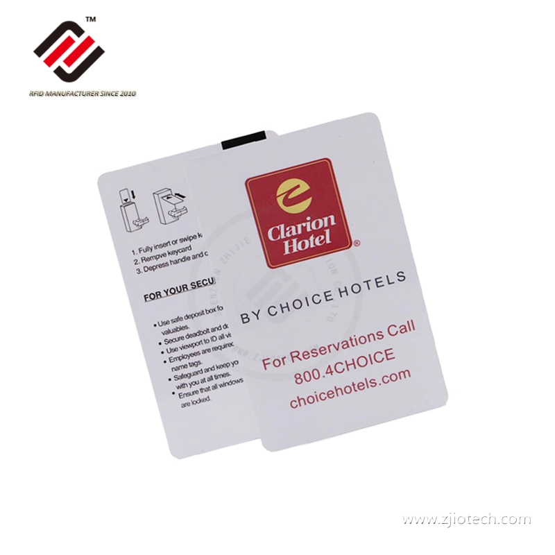 Напечатанная RFID-карта доступа управления отелем для замка Orbita RF