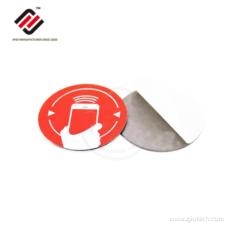Индивидуальная печать анти-металла NTAG215 RFID-наклейка