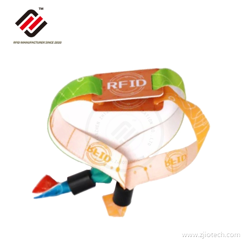 Тканевые браслеты NFC с печатью по индивидуальному заказу