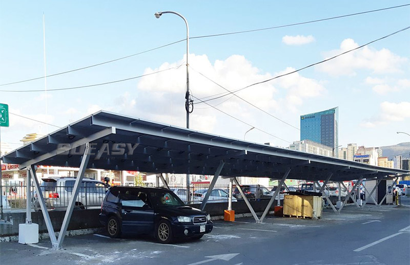 pv solar carport mounting practical application