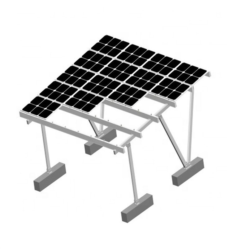 Монтажная конструкция навеса для жилых алюминиевых солнечных батарей