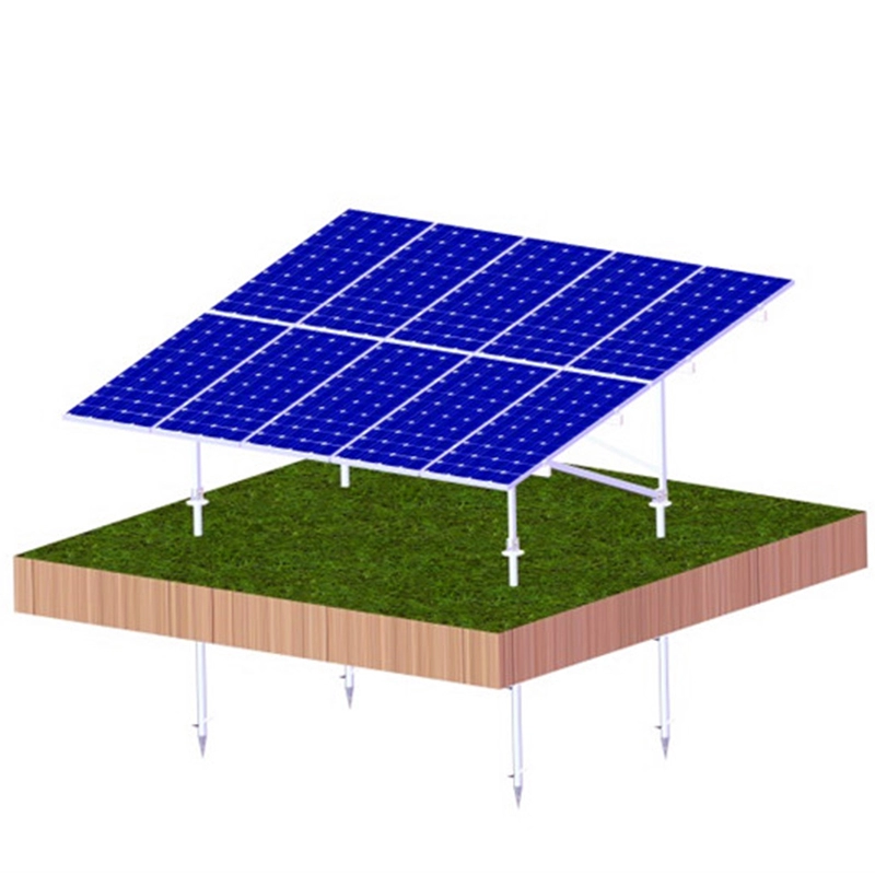 N кронштейн алюминиевая установка солнечная наземная конструкция