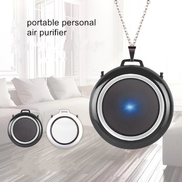 Мини-портативный ионизатор освежителя воздуха, очиститель воздуха в виде ожерелья