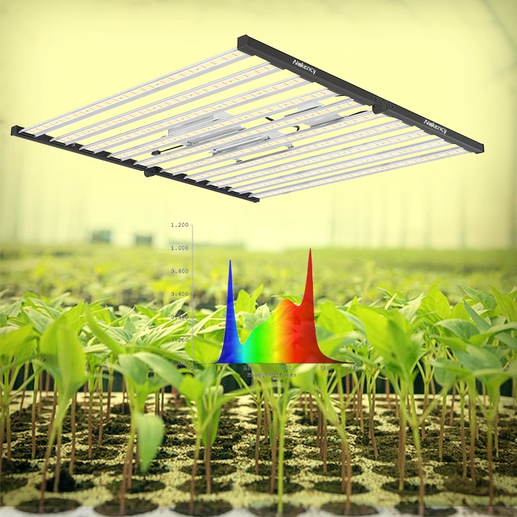 Водонепроницаемая светодиодная лампа мощностью 1000 Вт для выращивания комнатных растений