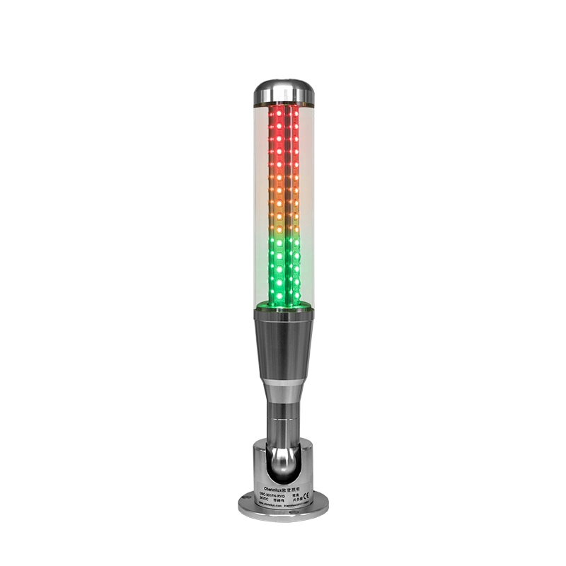 OMC1-301 110V Промышленный сигнальный световой индикатор Светодиодная сигнальная башня Лампа Предупреждающий фонарь