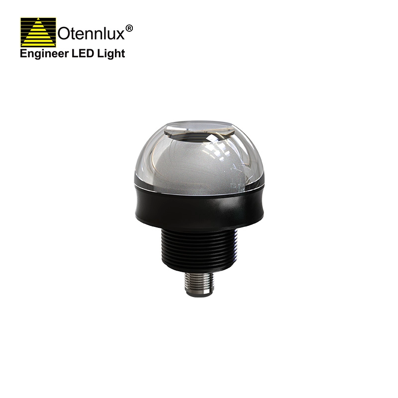 O50 IP69K 24 В 50 мм мини-размер промышленный светодиодный сигнальный прогревающий свет
