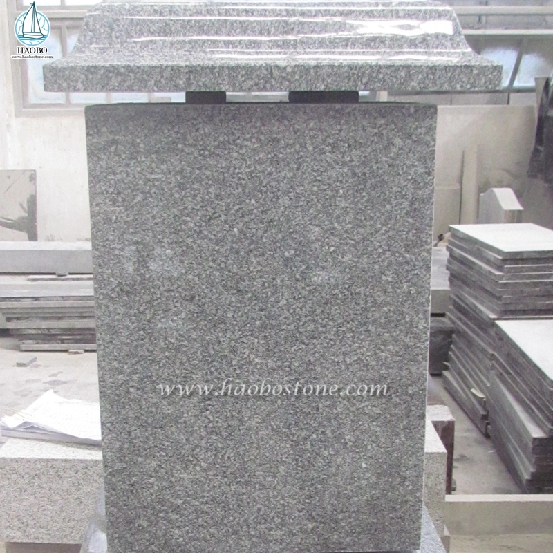 Китайский гранит G9402 Барри Грей Полированный мемориальный надгробный камень