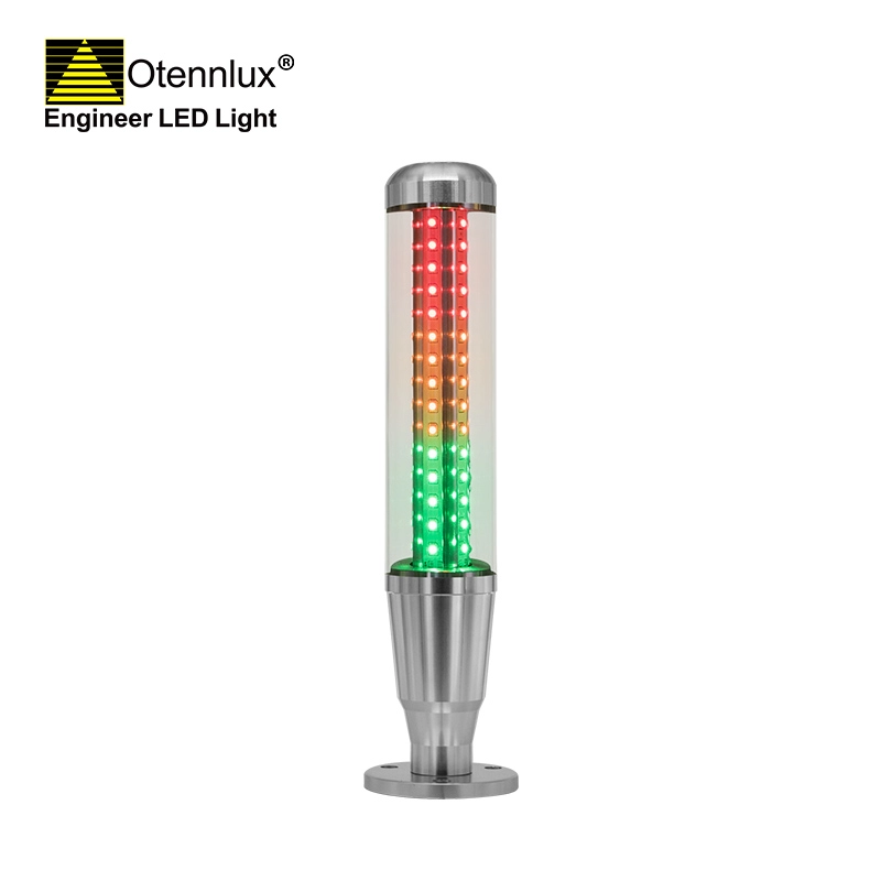 OMI1-301 24v промышленное прямое основание 3 цвета светодиодный сигнальный стек Tower Light для станка с ЧПУ
