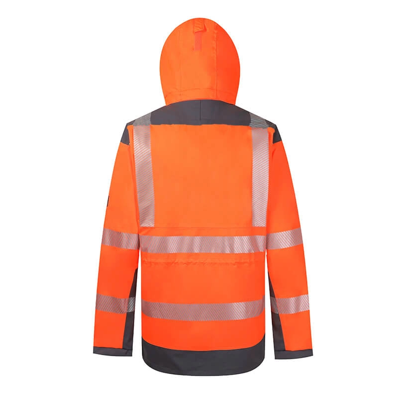 Мужская светоотражающая защитная конструкция Orange 2 In 1 Hi Vis Jacket