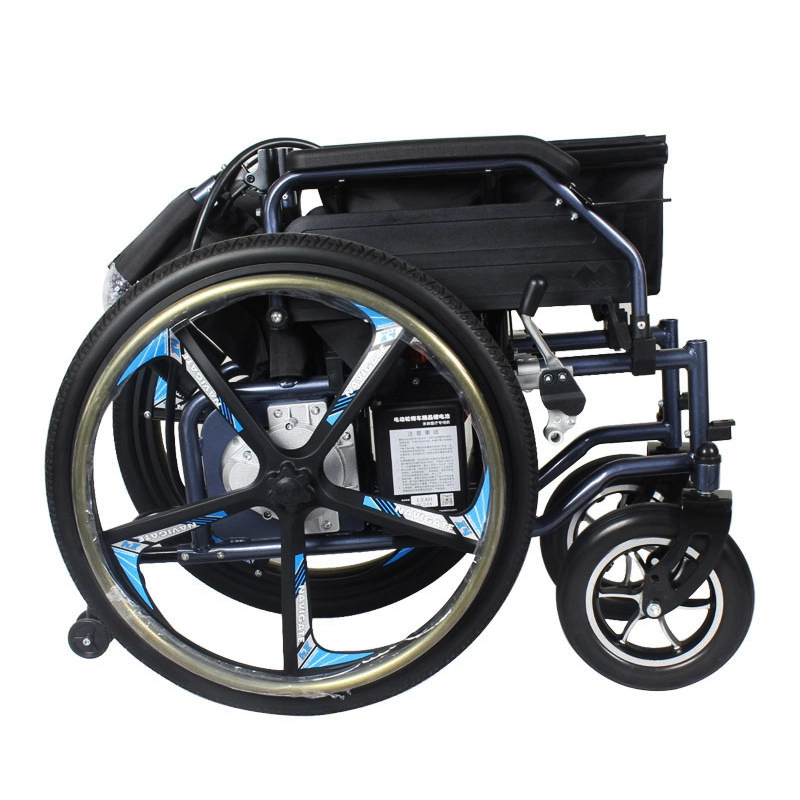 Складная электрическая инвалидная коляска с дистанционным управлением для инвалидов