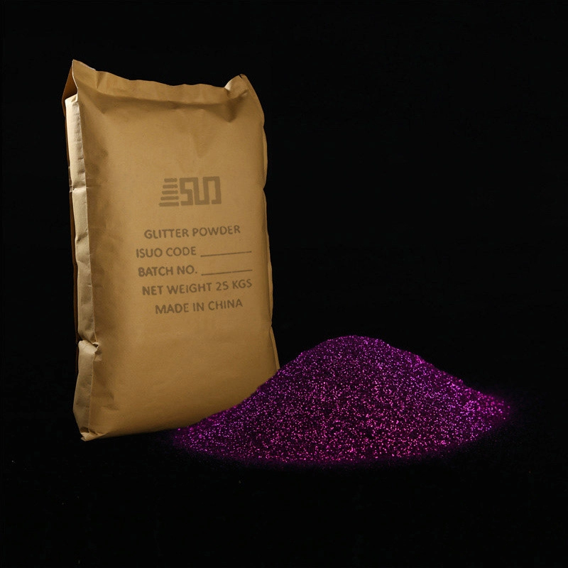 Фиолетово-фиолетовый сверхтонкий блестящий пылевой пигмент