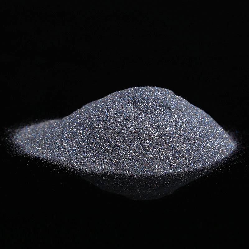 Блестящая голографическая лазерная серебряная блестящая флеш-пудра
