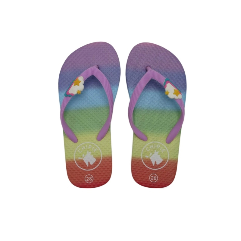 Цвет радуги Детские пляжные сандалии стринги