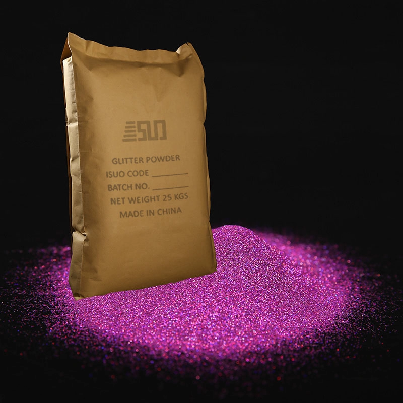 Оптовая бордовый лазерный фиолетовый блеск порошок
